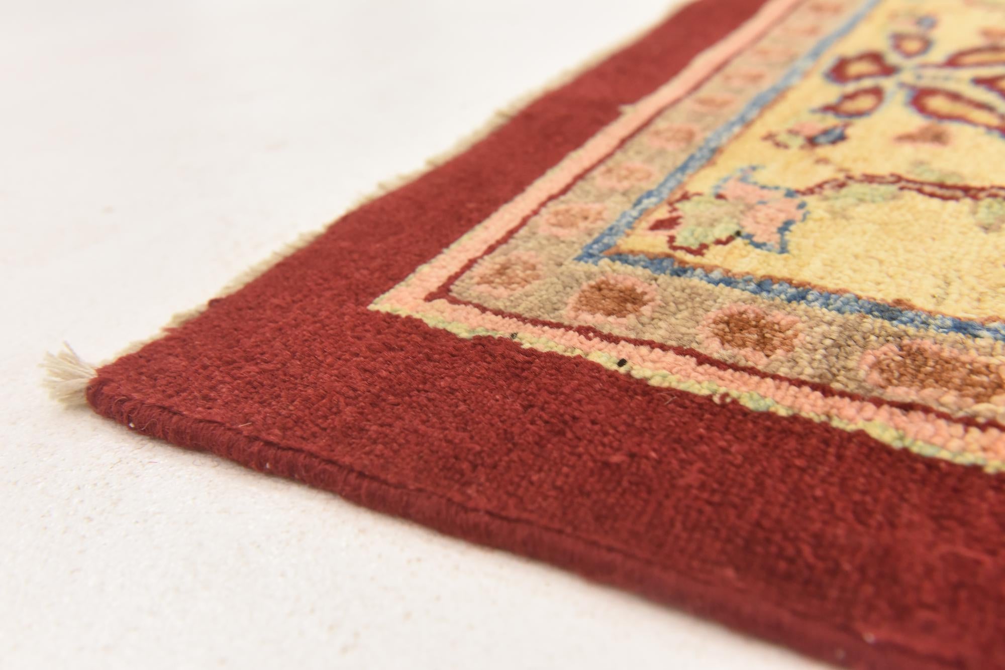 6' 2 x 8' 3 Hand Knotted Peshawar Ziegler Rug