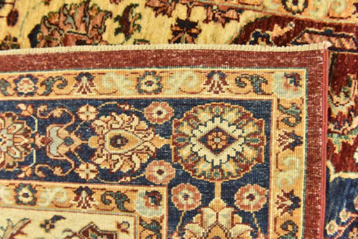 5' 9 x 7' 10 Hand Knotted Peshawar Ziegler Rug