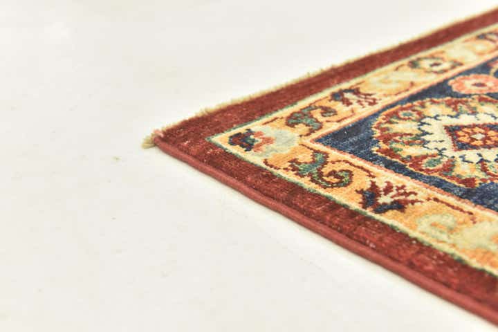 5' 9 x 7' 10 Hand Knotted Peshawar Ziegler Rug