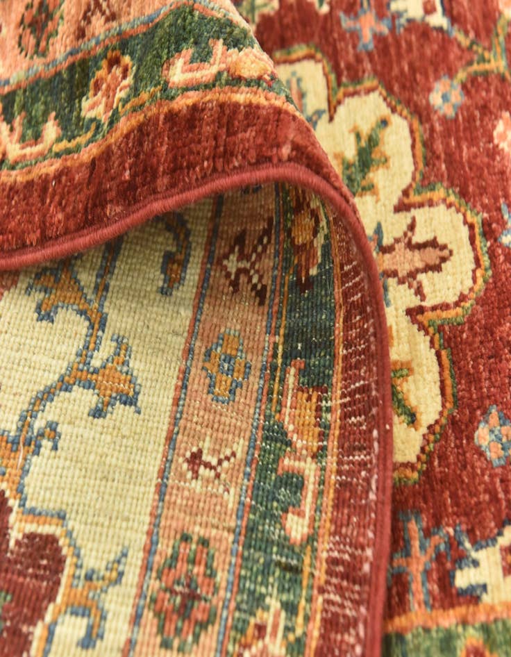Detail image of 7' x 9' 9  Hand Knotted Peshawar Ziegler Rug