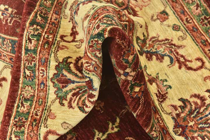 205cm x 305cm Hand Knotted Peshawar Ziegler Rug