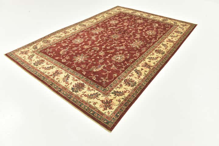 205cm x 305cm Hand Knotted Peshawar Ziegler Rug