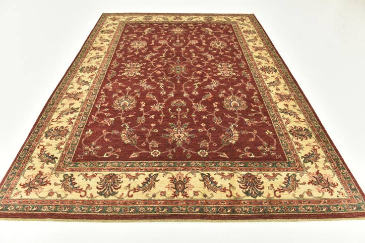 Detail image of 205cm x 305cm Hand Knotted Peshawar Ziegler Rug