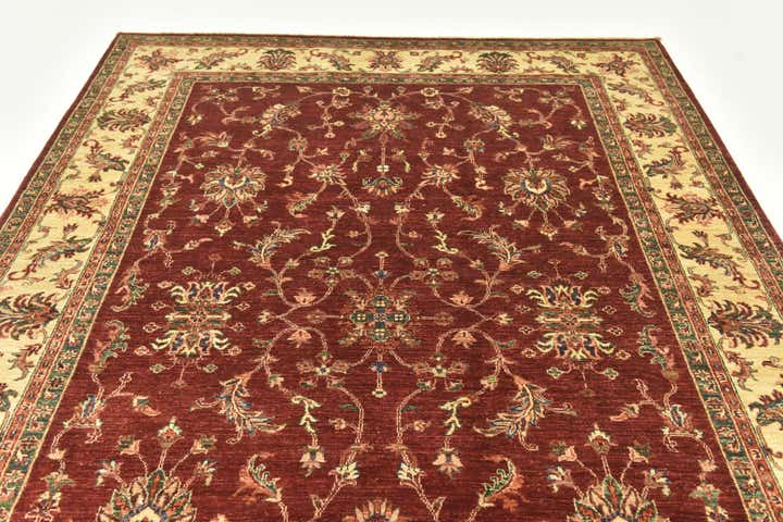 205cm x 305cm Hand Knotted Peshawar Ziegler Rug