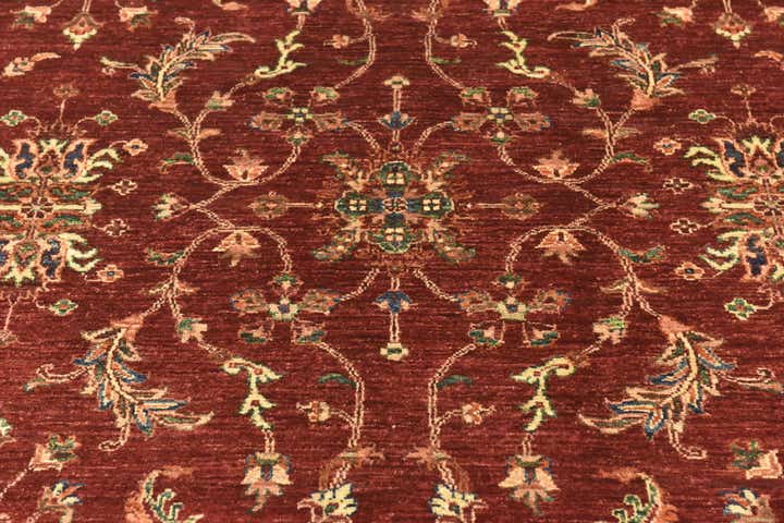 205cm x 305cm Hand Knotted Peshawar Ziegler Rug