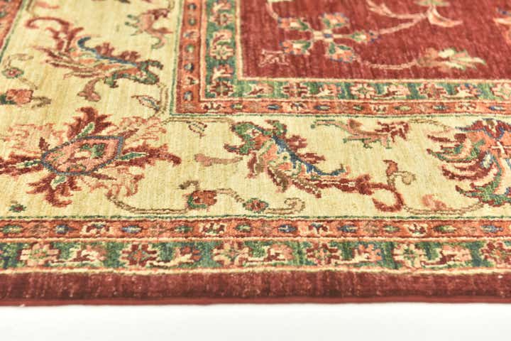 205cm x 305cm Hand Knotted Peshawar Ziegler Rug