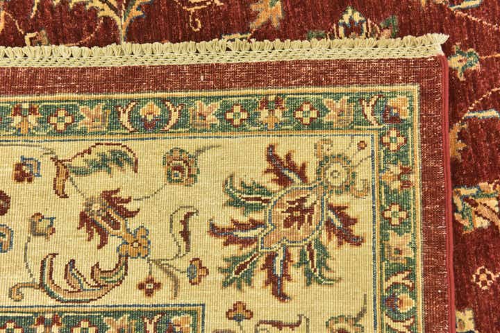 6' 10 x 10' 2 Hand Knotted Peshawar Ziegler Rug