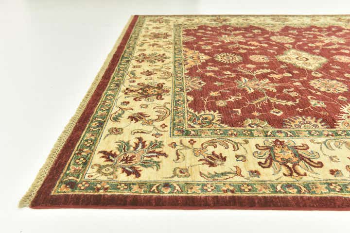 6' 10 x 10' 2 Hand Knotted Peshawar Ziegler Rug