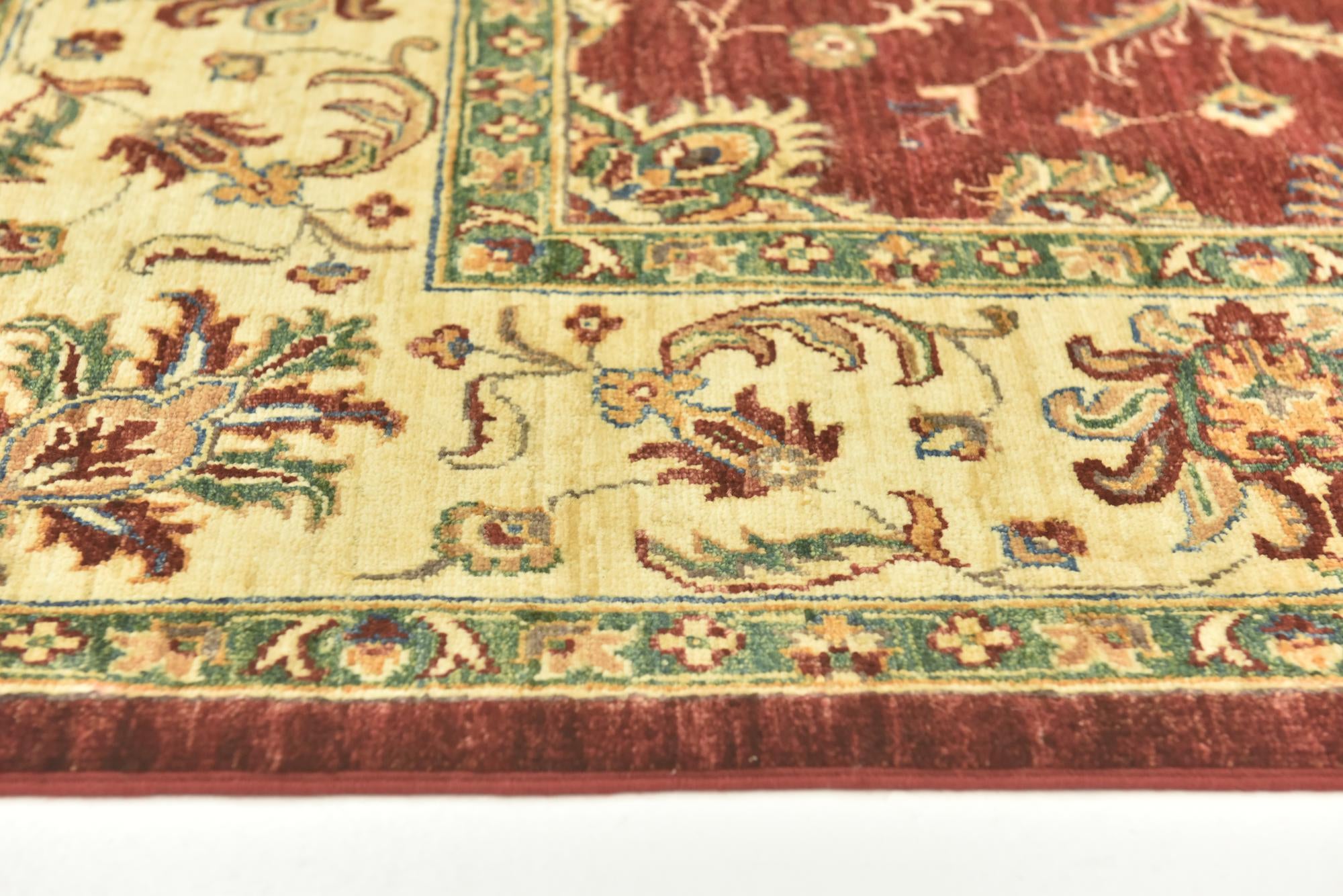 6' 10 x 10' 2 Hand Knotted Peshawar Ziegler Rug