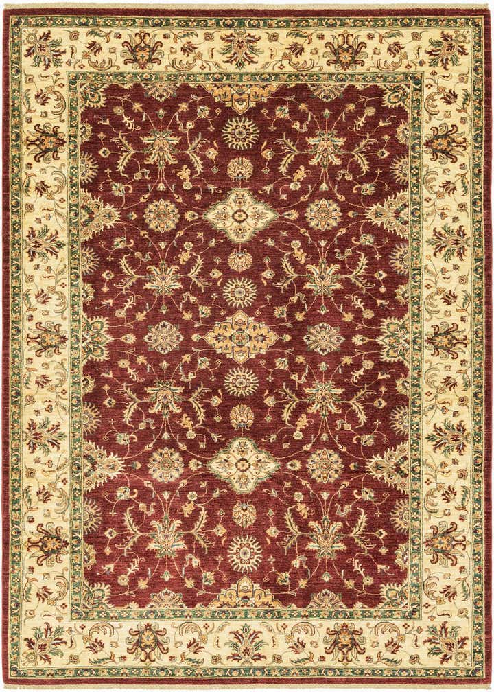 6' 10 x 10' 2 Hand Knotted Peshawar Ziegler Rug