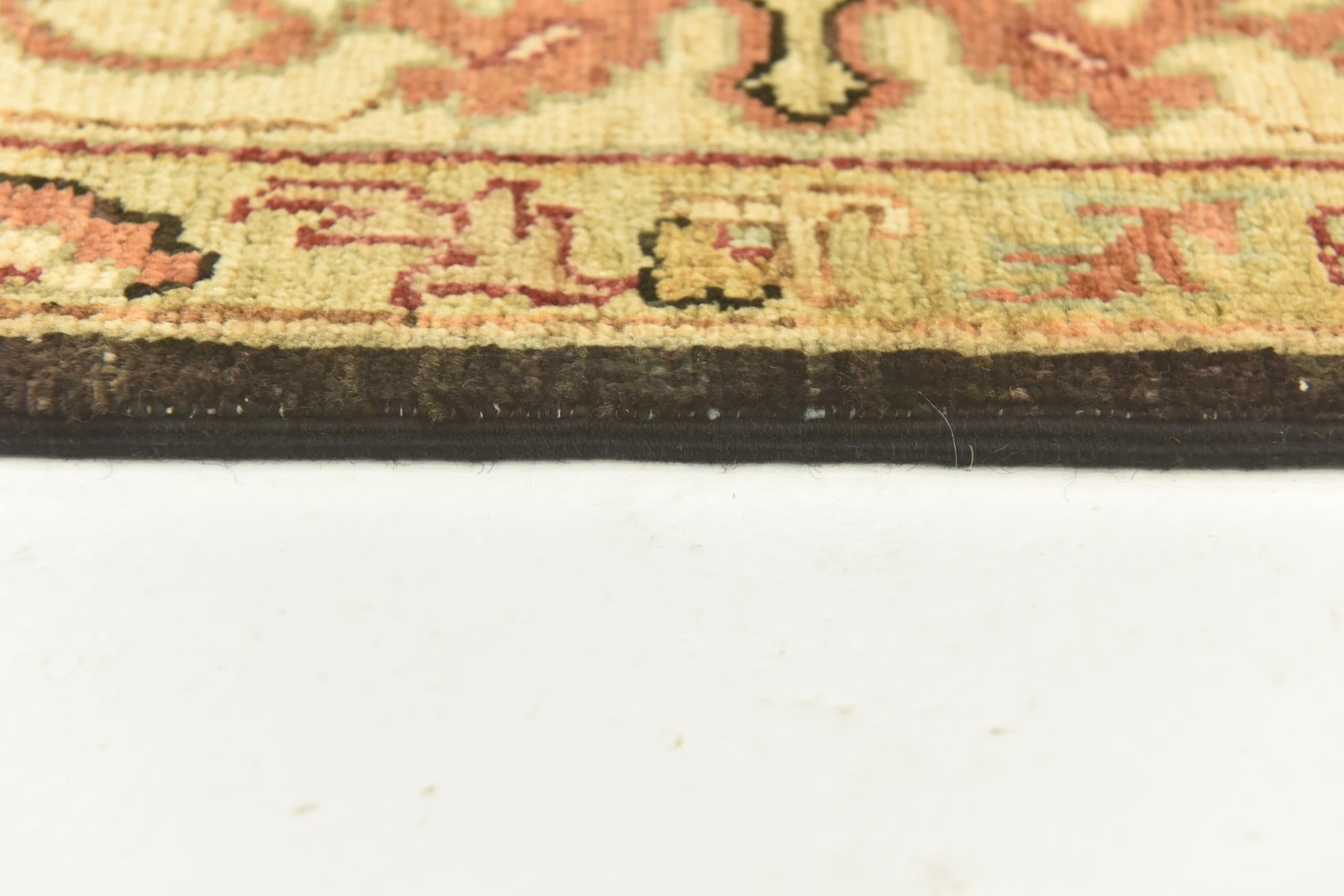 5' 8 x 9' 2 Hand Knotted Peshawar Ziegler Rug