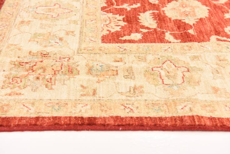 Detail image of 5' 9 x 7' 10 Hand Knotted Peshawar Ziegler Rug