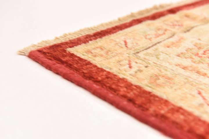 5' 9 x 7' 10 Hand Knotted Peshawar Ziegler Rug