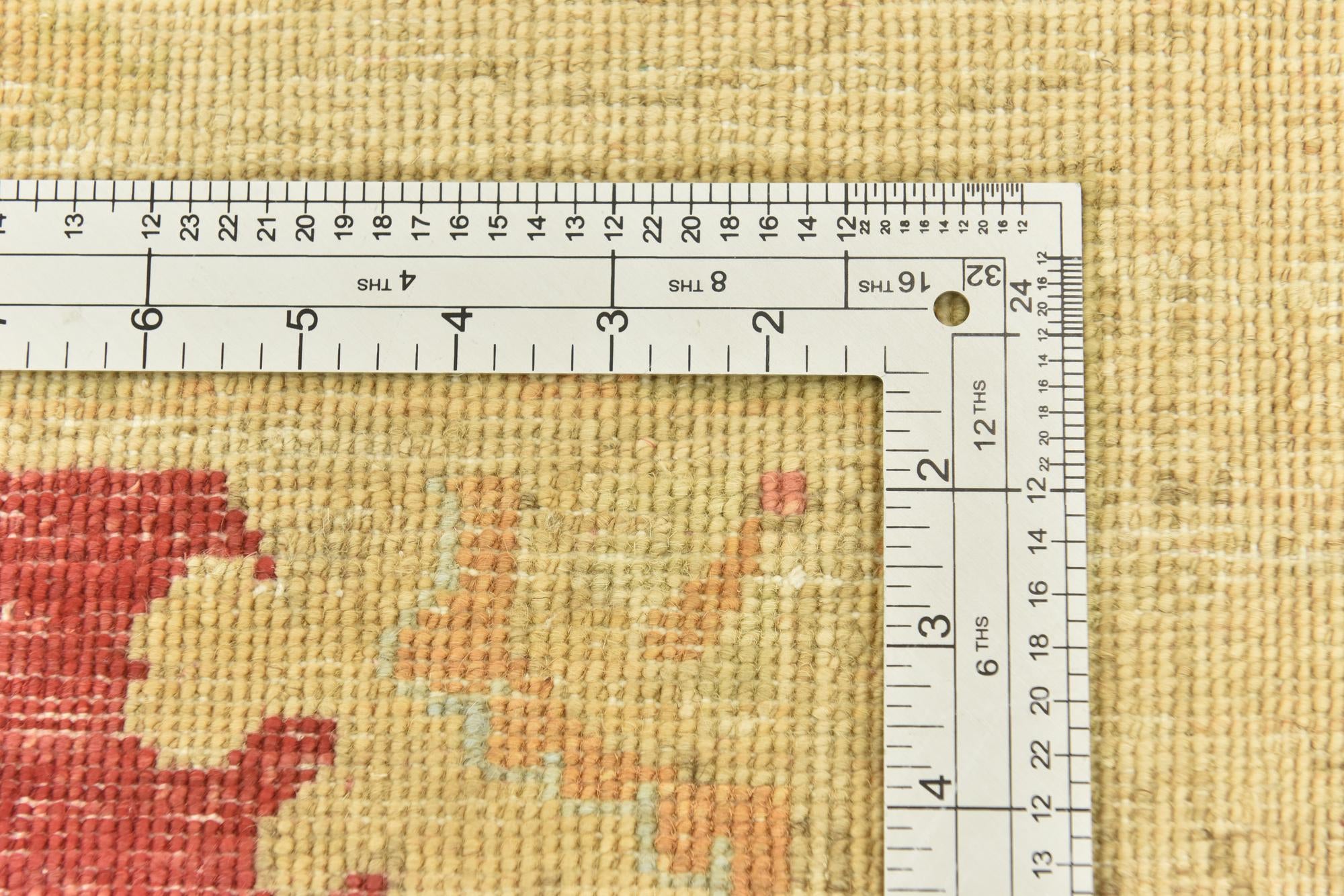 6' 7 x 9' 7 Hand Knotted Peshawar Ziegler Rug