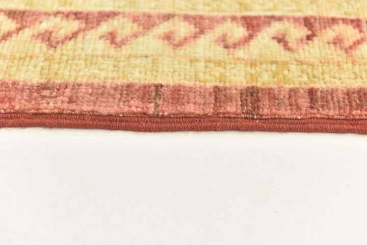 6' 9 x 9' 3 Hand Knotted Peshawar Ziegler Rug
