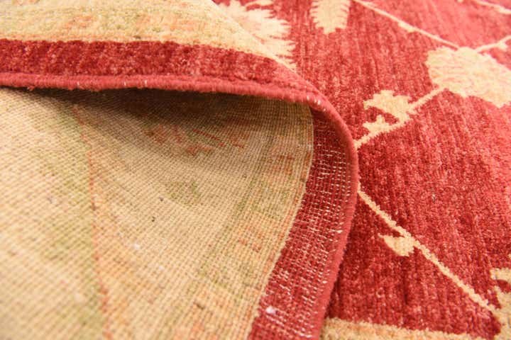 5' 8 x 7' 10 Hand Knotted Peshawar Ziegler Rug