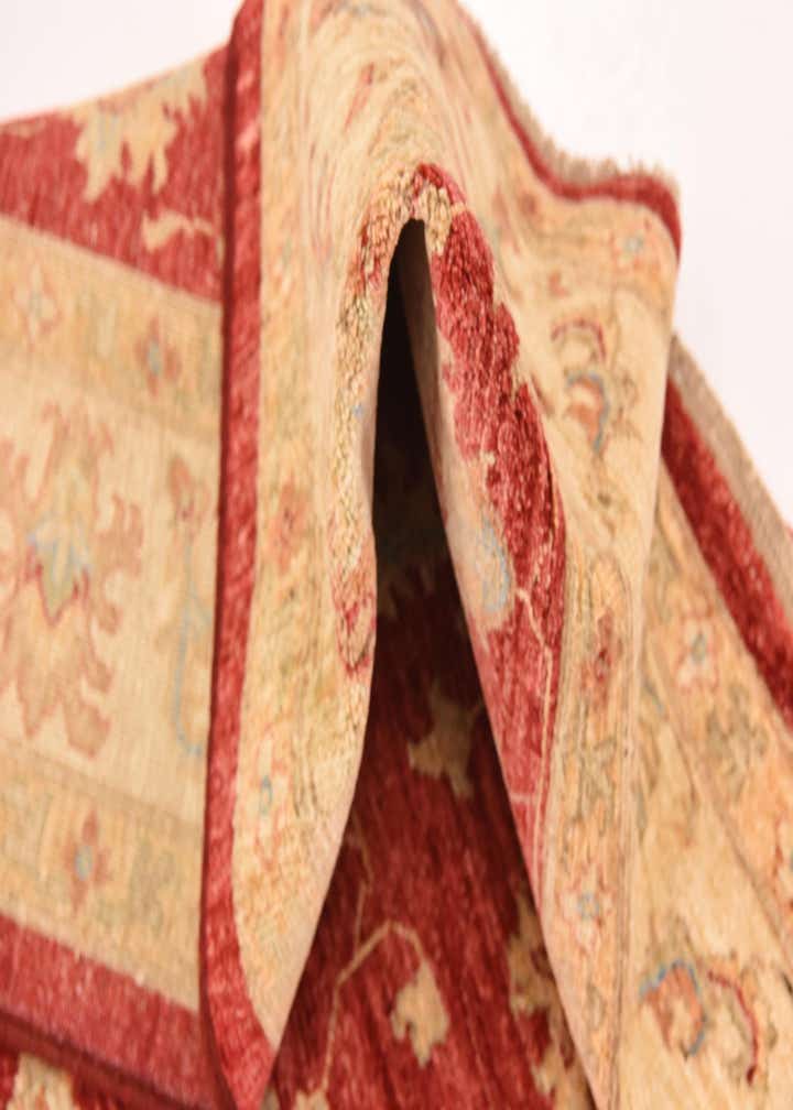 5' 11 x 7' 11 Hand Knotted Peshawar Ziegler Rug