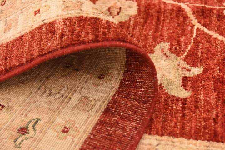 13' x 17' 7 Hand Knotted Peshawar Ziegler Rug