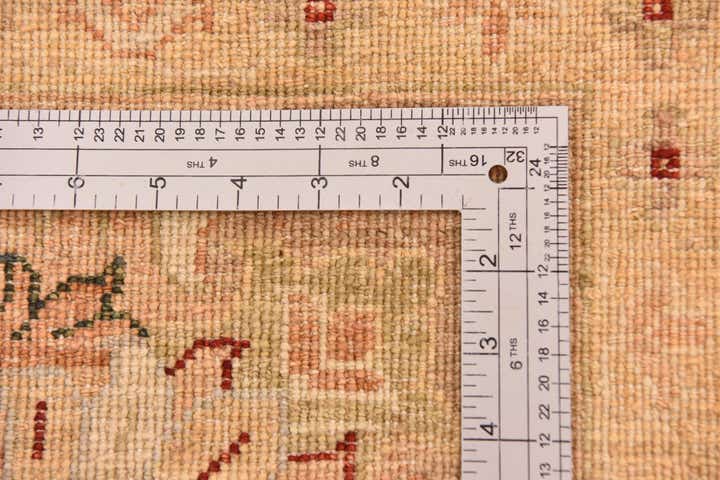 13' x 17' 7 Hand Knotted Peshawar Ziegler Rug