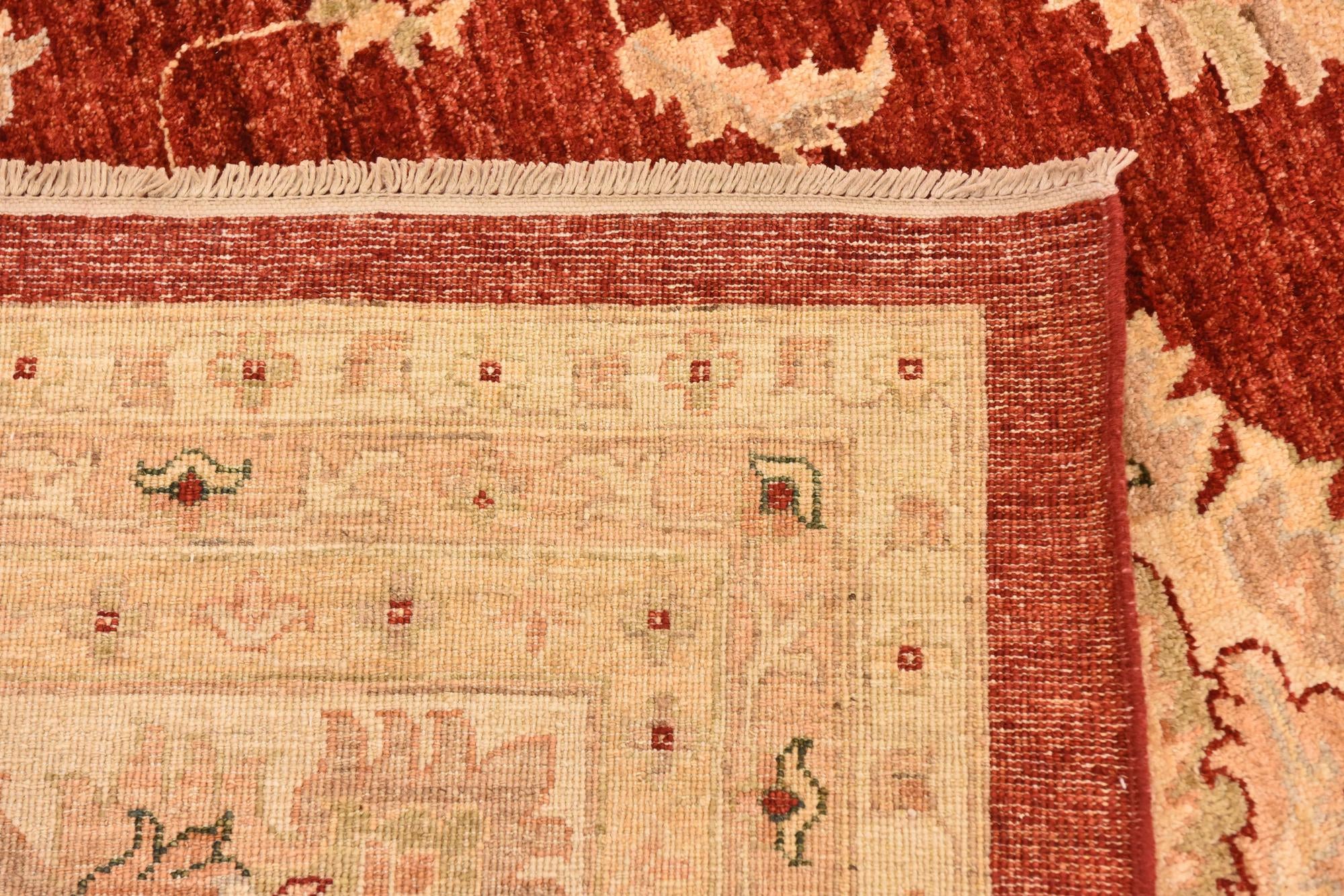 13' x 17' 7 Hand Knotted Peshawar Ziegler Rug