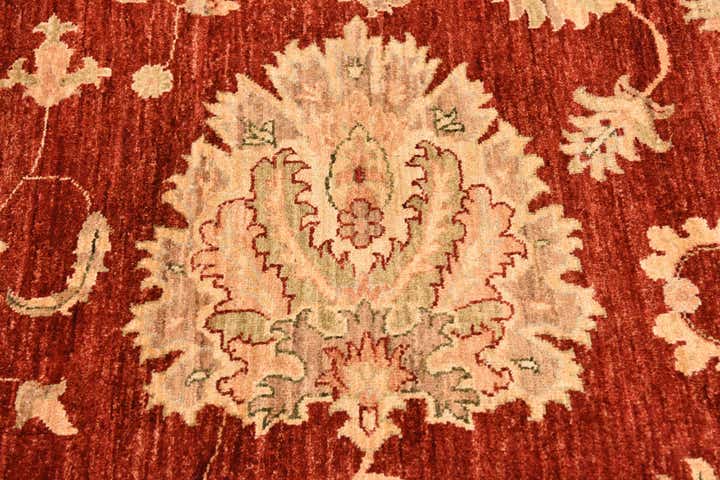 13' x 17' 7 Hand Knotted Peshawar Ziegler Rug