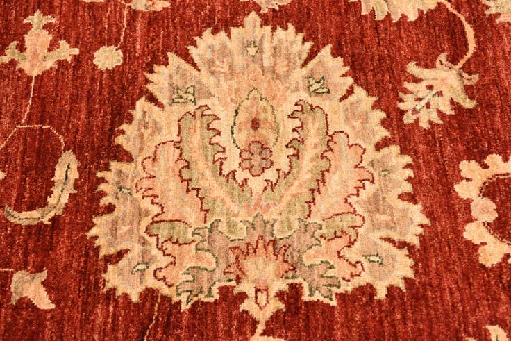 Detail image of 13' x 17' 7 Hand Knotted Peshawar Ziegler Rug