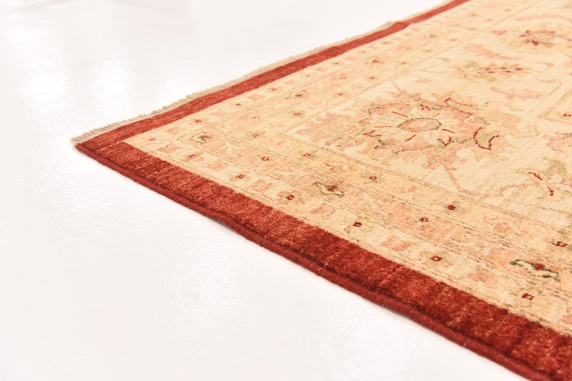 13' x 17' 7 Hand Knotted Peshawar Ziegler Rug