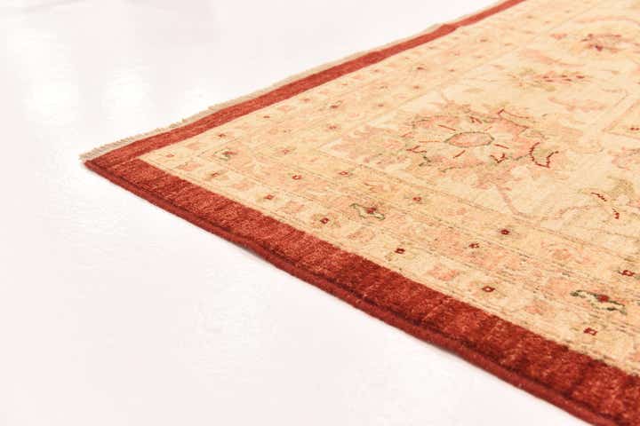 13' x 17' 7 Hand Knotted Peshawar Ziegler Rug