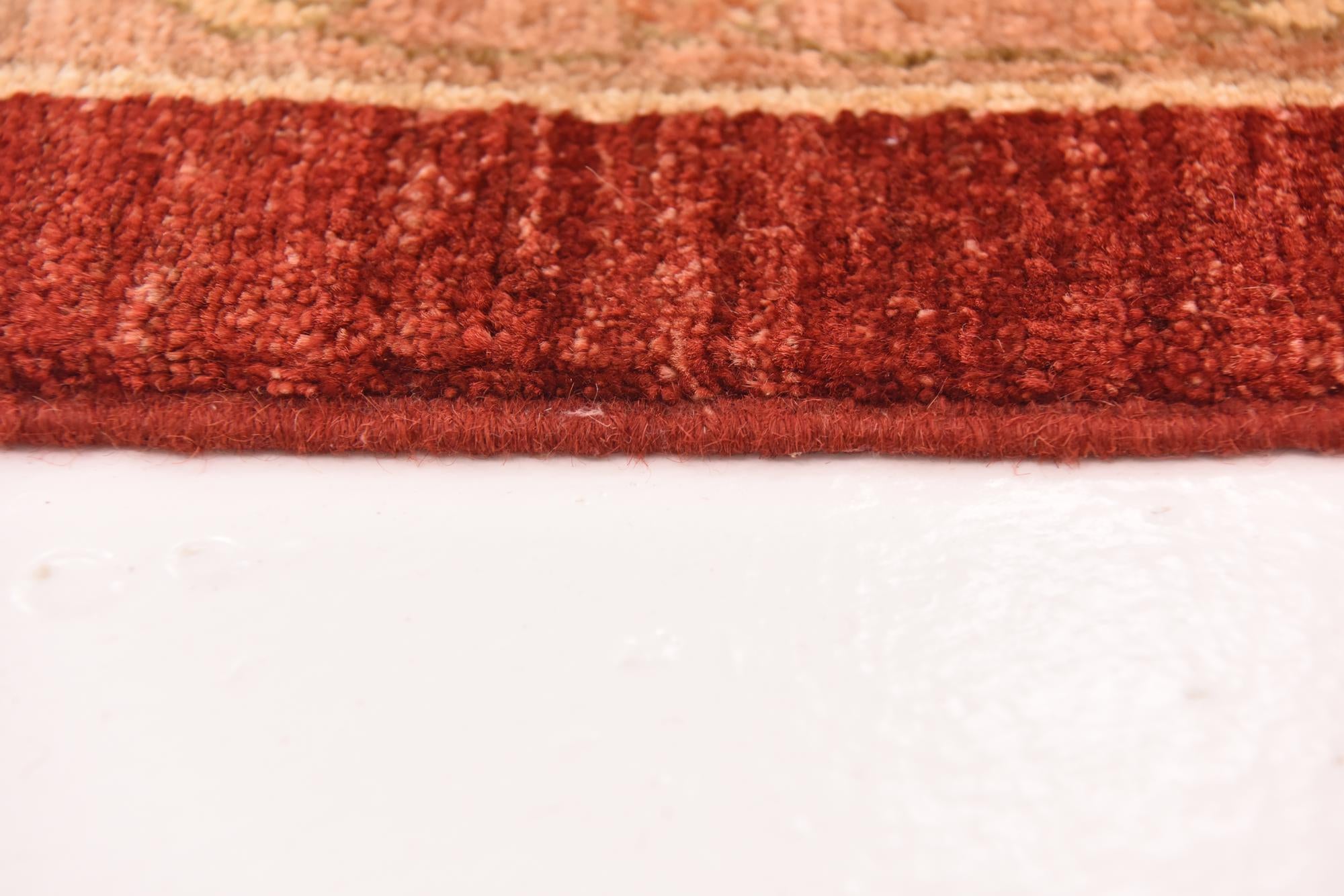 13' 1 x 17' 8 Hand Knotted Peshawar Ziegler Rug