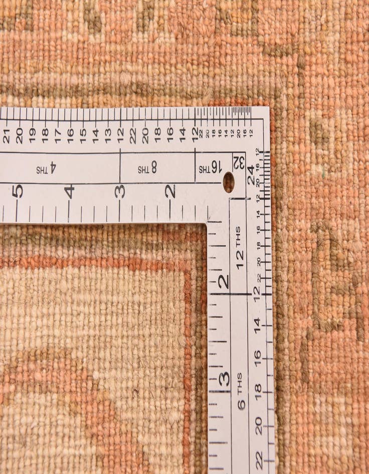 Detail image of 9' 10 x 13' 1  Hand Knotted Peshawar Ziegler Rug