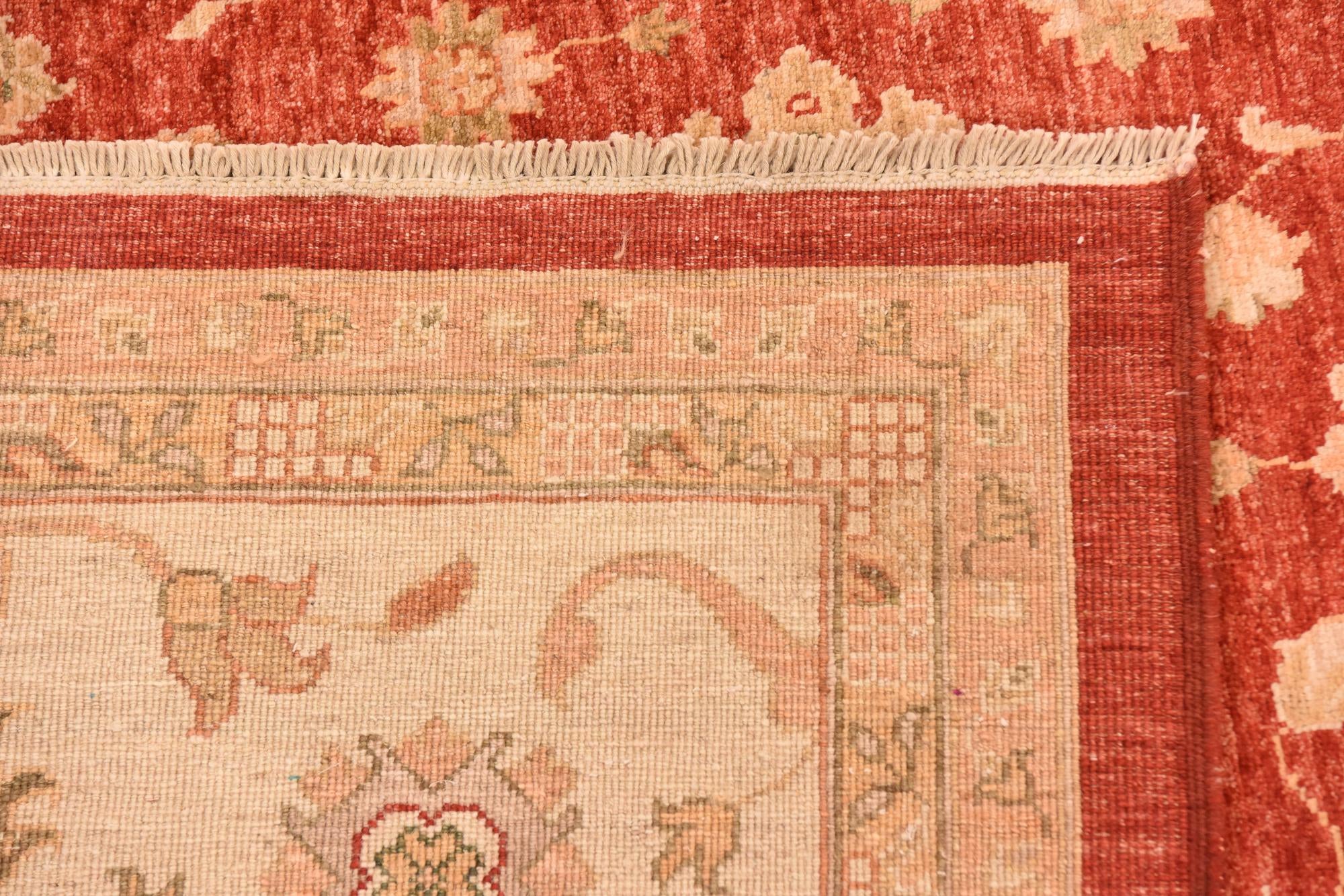 300cm x 400cm Hand Knotted Peshawar Ziegler Rug