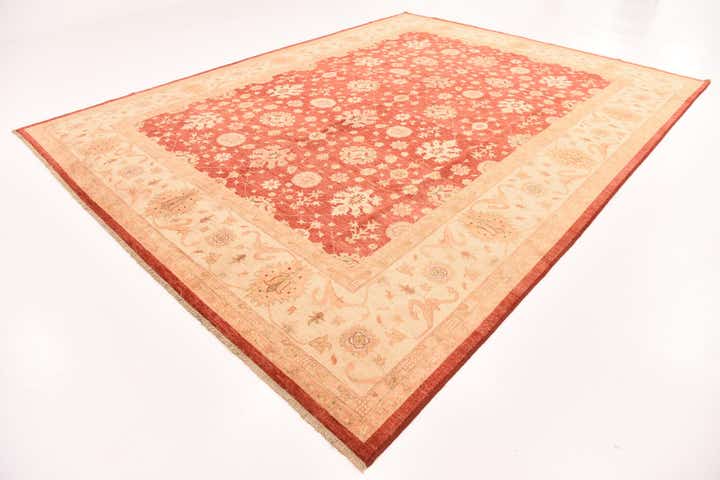 300cm x 400cm Hand Knotted Peshawar Ziegler Rug