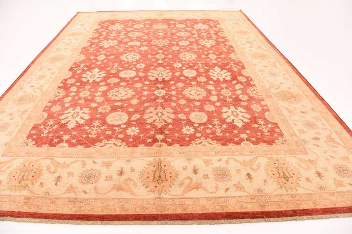 300cm x 400cm Hand Knotted Peshawar Ziegler Rug