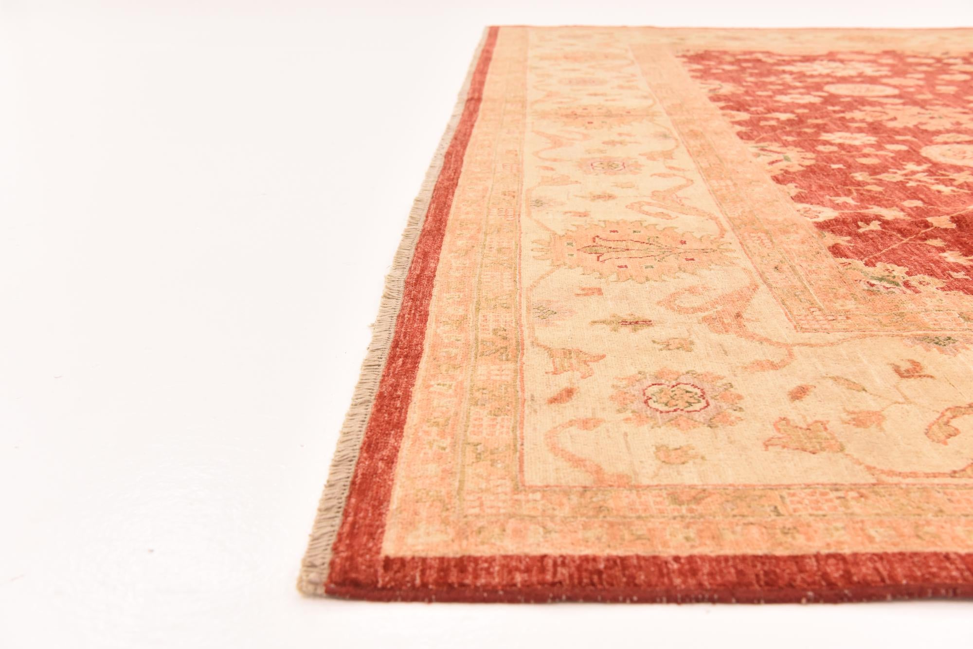300cm x 400cm Hand Knotted Peshawar Ziegler Rug