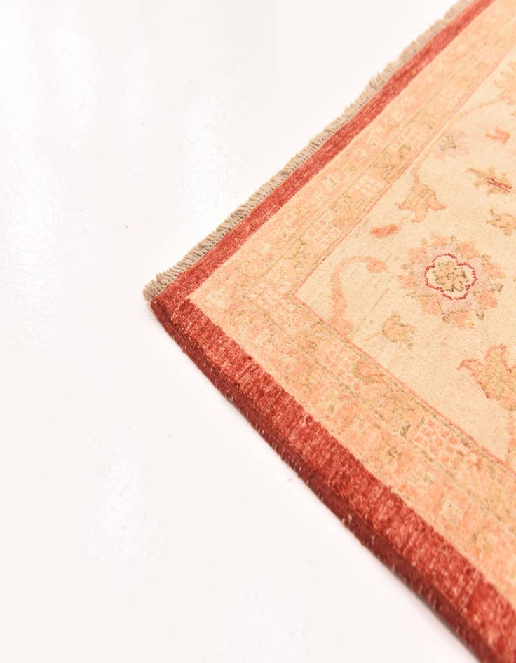 Detail image of 9' 10 x 13' 1  Hand Knotted Peshawar Ziegler Rug