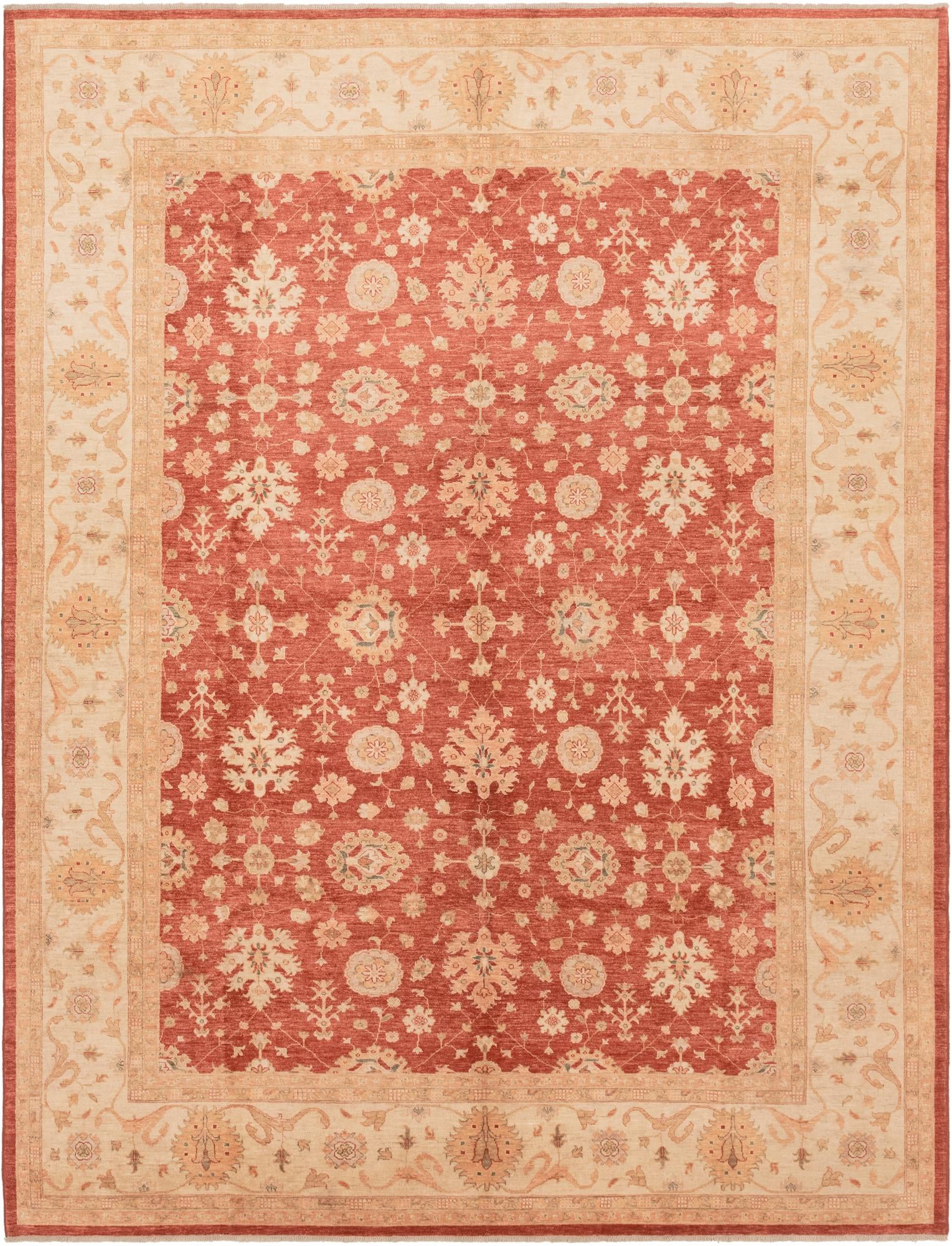 300cm x 400cm Hand Knotted Peshawar Ziegler Rug