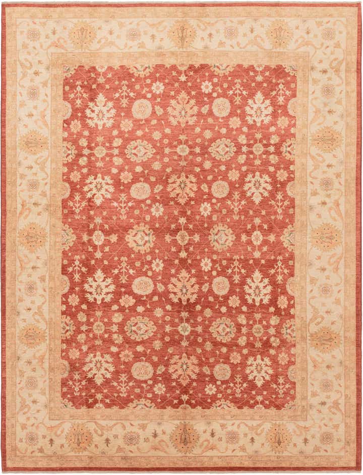 300cm x 400cm Hand Knotted Peshawar Ziegler Rug