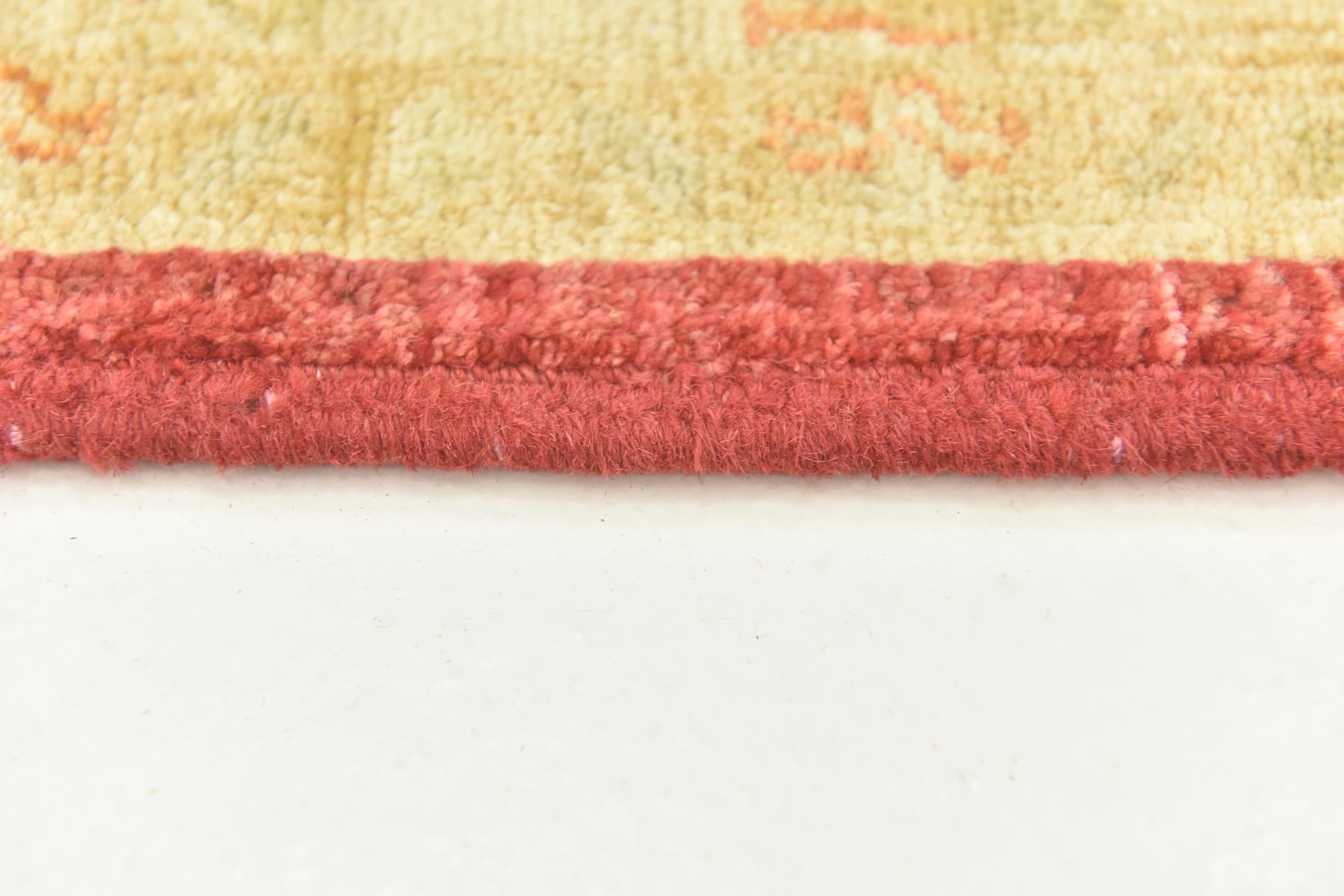 3' 4 x 5' Hand Knotted Peshawar Ziegler Rug