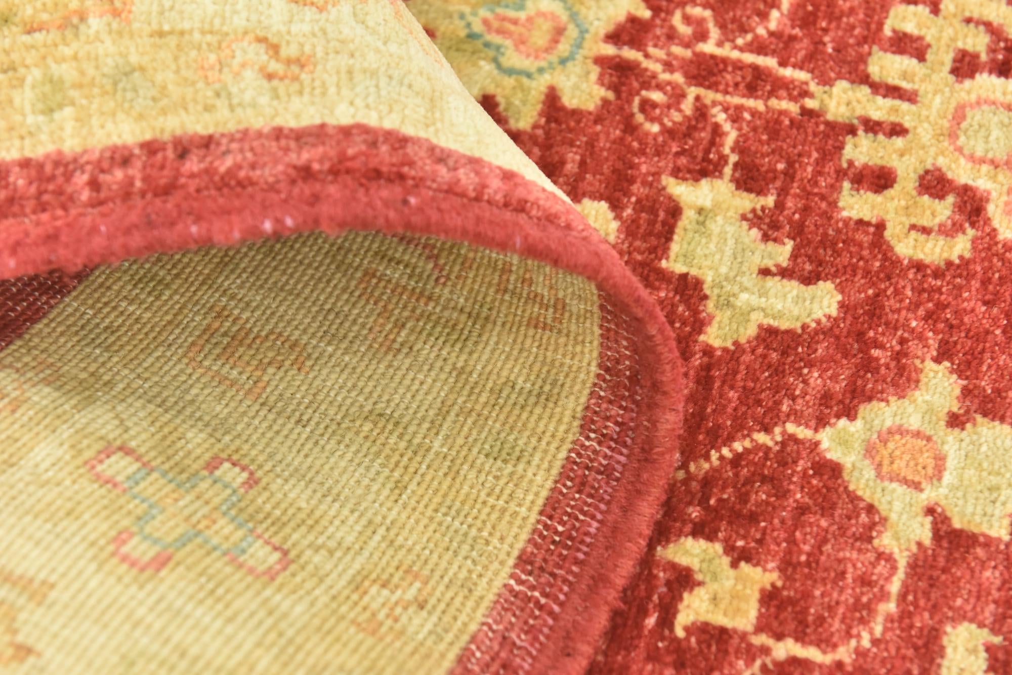 3' 4 x 5' Hand Knotted Peshawar Ziegler Rug