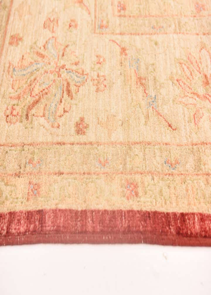 8' 3 x 9' 9 Hand Knotted Peshawar Ziegler Rug