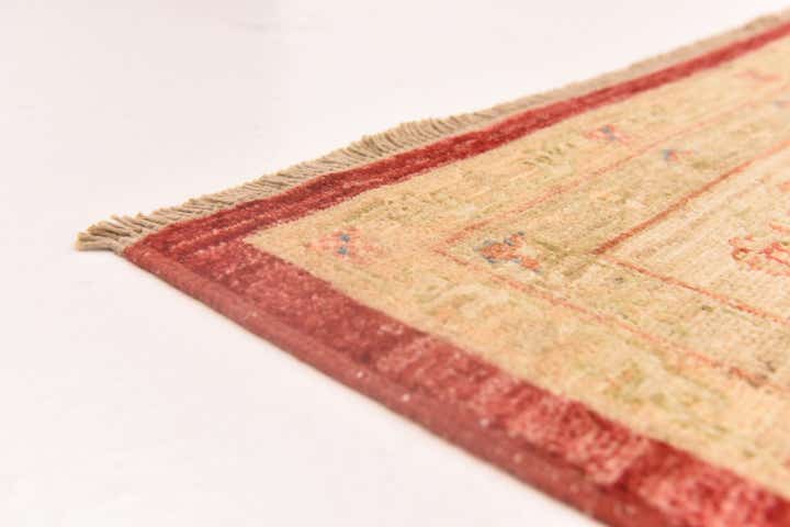 8' 3 x 9' 9 Hand Knotted Peshawar Ziegler Rug