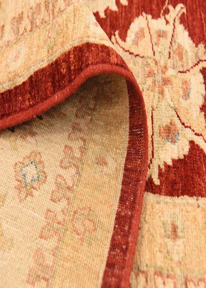 8' 3 x 9' 3 Hand Knotted Peshawar Ziegler Rug