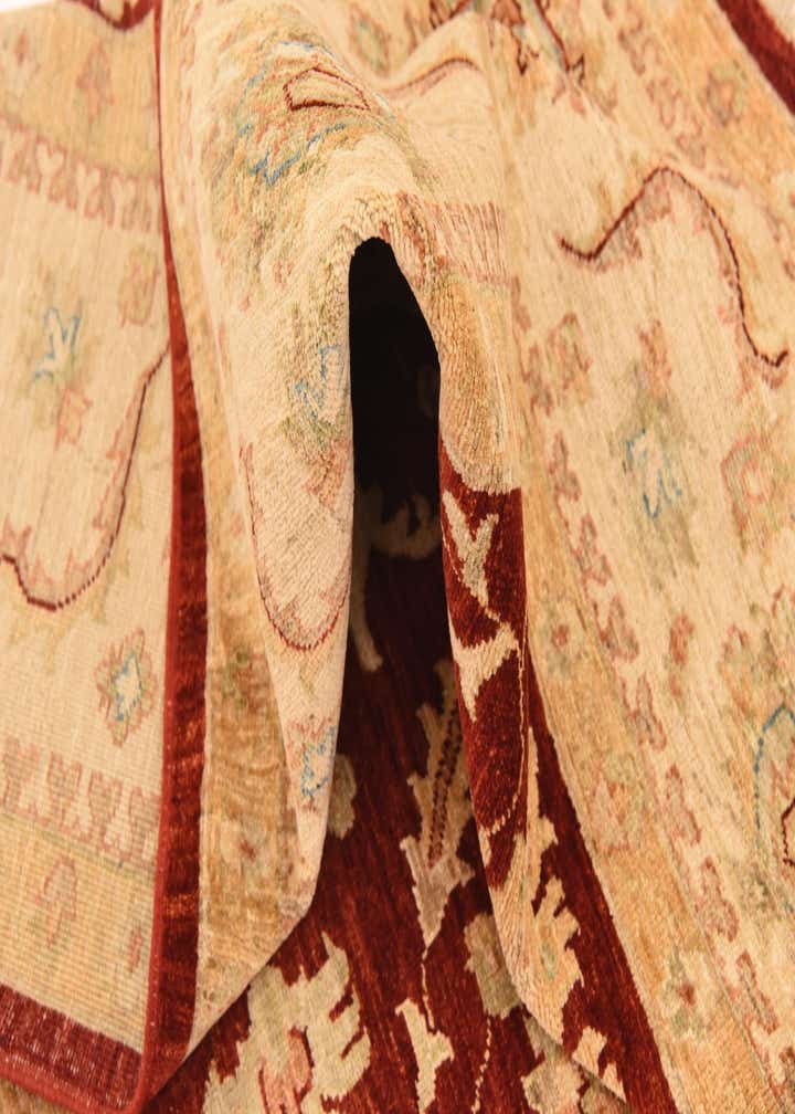 8' 3 x 9' 3 Hand Knotted Peshawar Ziegler Rug