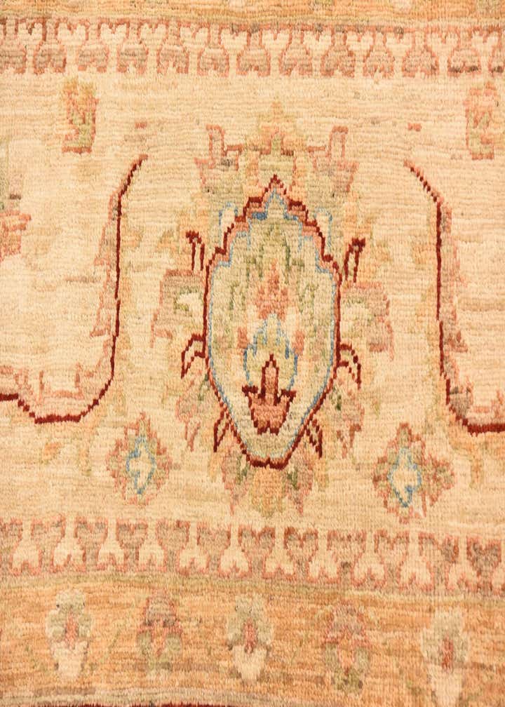 8' 3 x 9' 3 Hand Knotted Peshawar Ziegler Rug