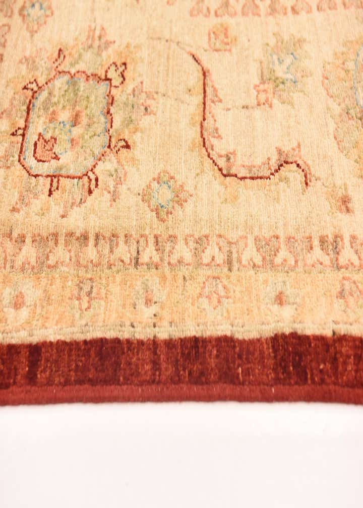 8' 3 x 9' 3 Hand Knotted Peshawar Ziegler Rug