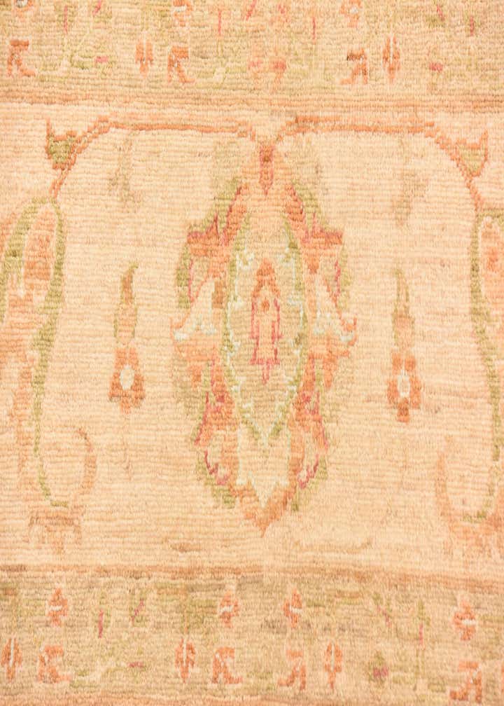 8' 3 x 9' 10 Hand Knotted Peshawar Ziegler Rug