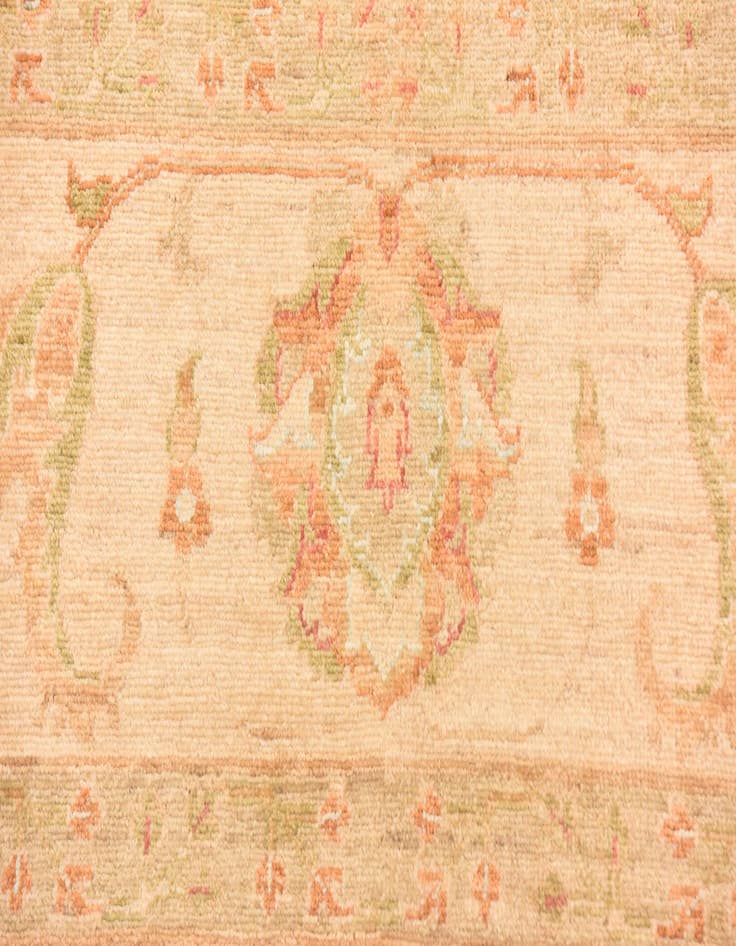 Detail image of 8' 3 x 9' 10 Hand Knotted Peshawar Ziegler Rug