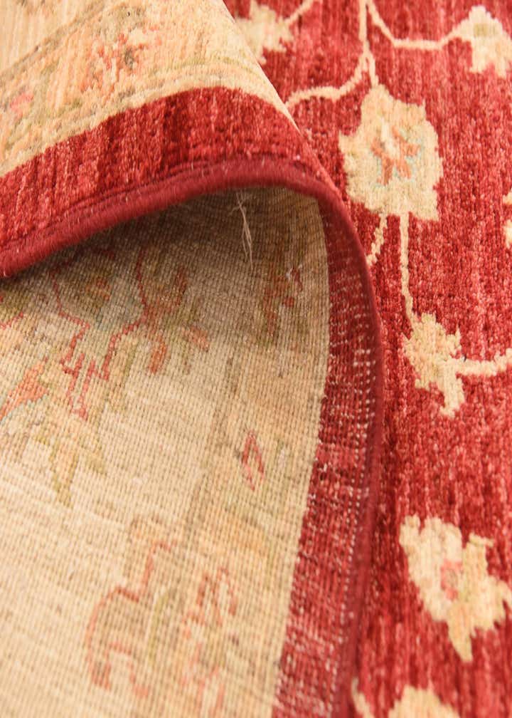 8' 1 x 9' 7 Hand Knotted Peshawar Ziegler Rug