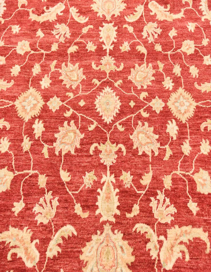 Detail image of 8' 1 x 9' 7 Hand Knotted Peshawar Ziegler Rug