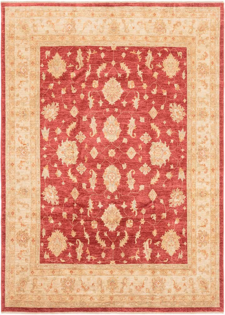 8' 3 x 9' 10 Hand Knotted Peshawar Ziegler Rug